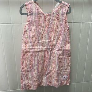 Smiling button dress size 4